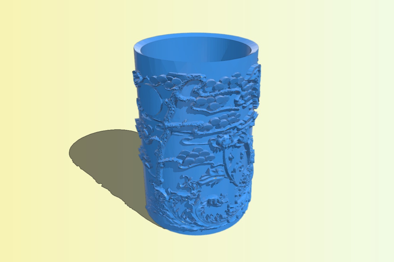 Chinese Vase BIQU Magician Sample print