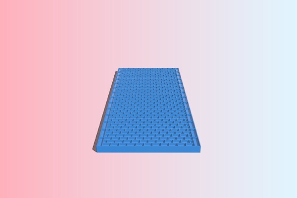 Mould for cobblestone. Wargame 28mm. | 3d print model