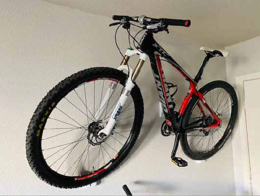 Mountain Bike Wall Mount | 3d print model