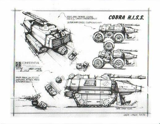 Cobra HISS Mark-0 (GI Joe) | 3d print model