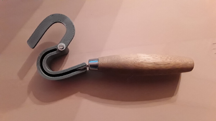 Sheath for Mora Hook Knife No. 164 | 3d print model