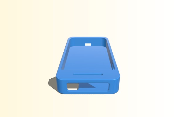 Bumper for PowerMat iPhone 4 case. | 3d print model