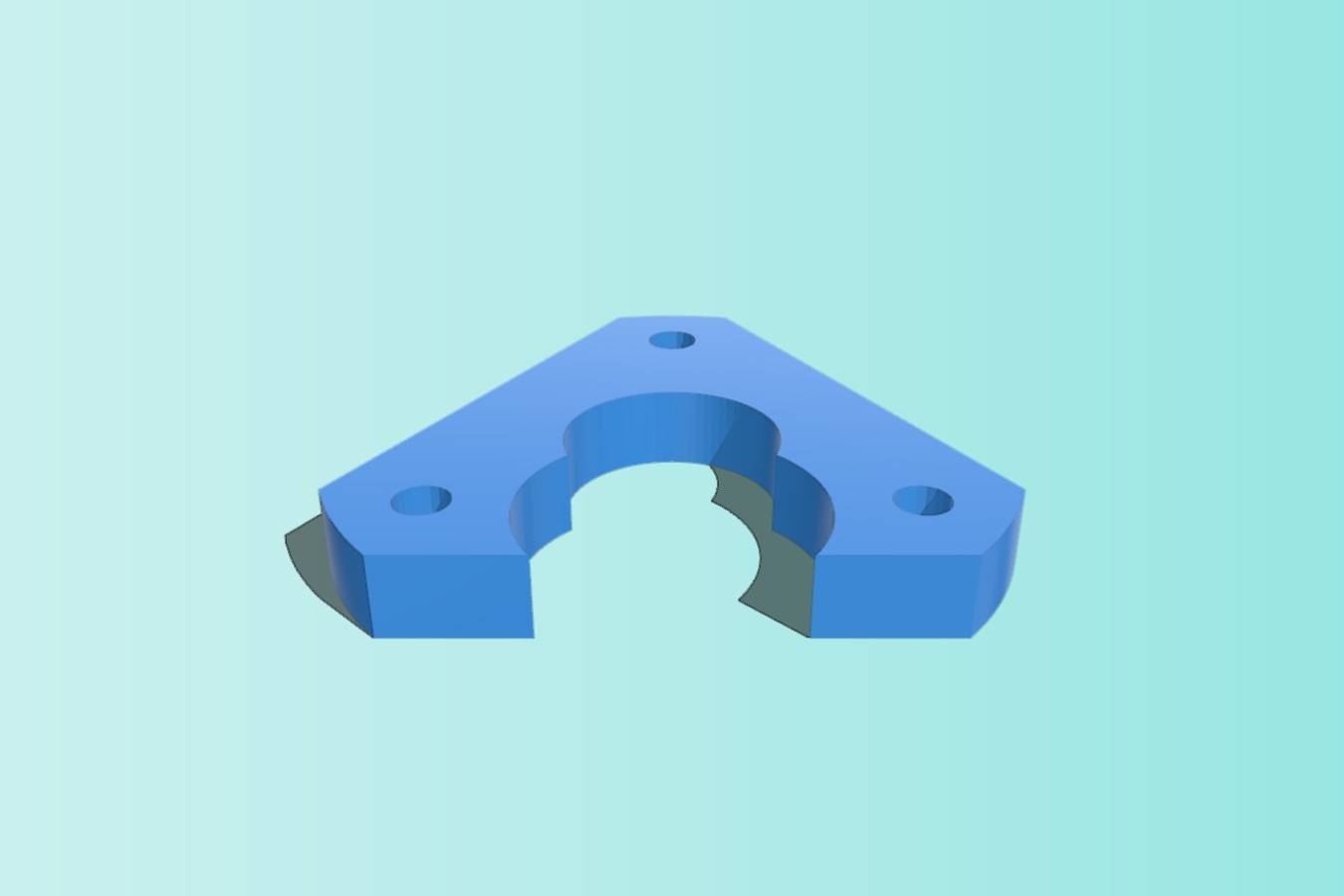 Small J-head (groovemount) adapter plate