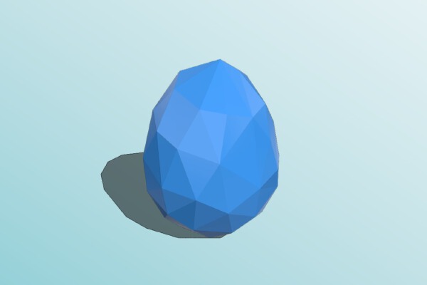 Polygon Easter Egg | 3d print model