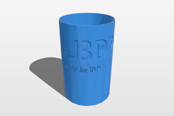 AJ3DP Drink Koozie | 3d print model