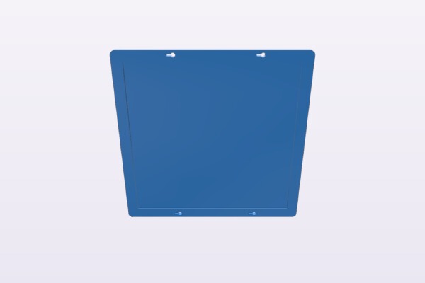 Aluminium heated bed plate for Ultimaker | 3d print model