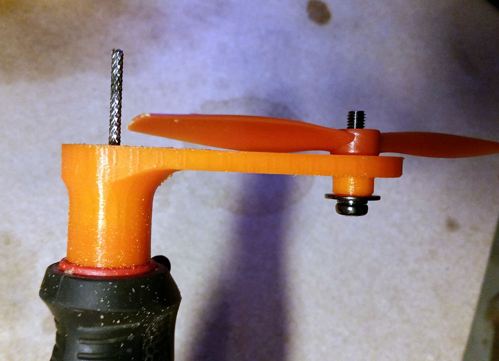 Bullnose Prop Cutter for Dremel (3-5in)