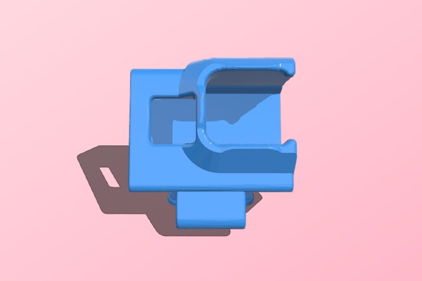 Ummagawd Remix GoPro Hero 7 Mount | 3d print model