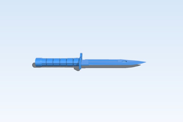 Bayonet Knife | 3d print model