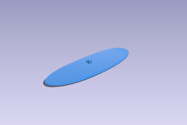 Surfing Bear | 3d print model