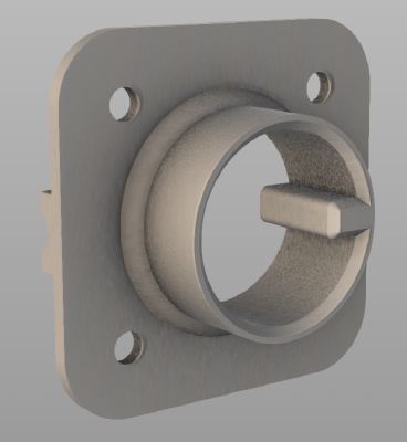 USB Cable trough wall system | 3d print model
