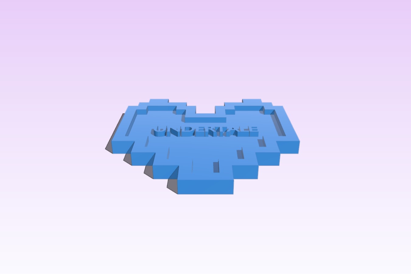 Undertale Heart Pendant