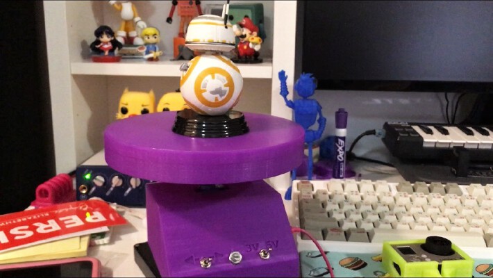 DIY Motorized Turntable for Photo & Video | 3d print model