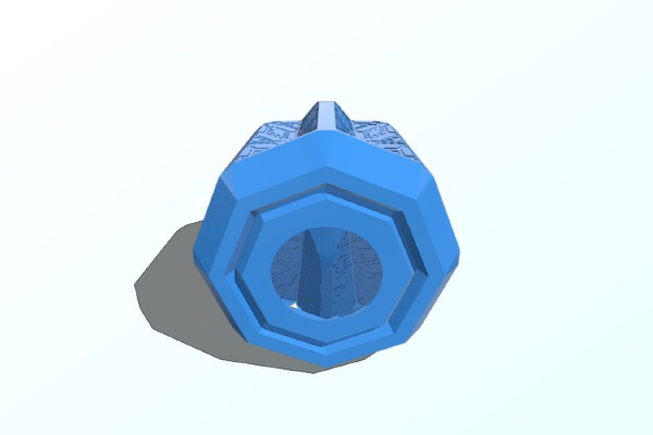 Pandoro tealight candle holder | 3d print model