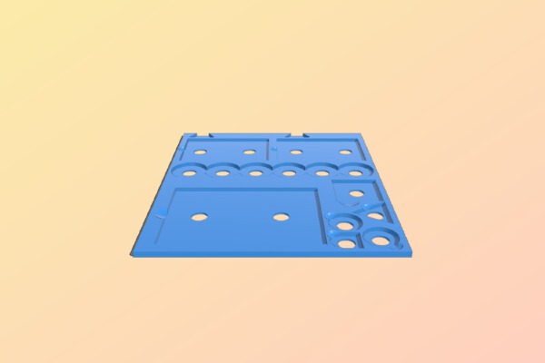 X-wing Miniatures Card and Token Holder - REMIX | 3d print model