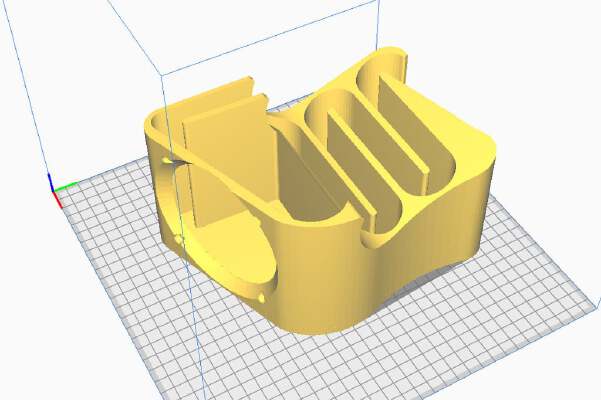 4" transmission line  speaker box | 3d print model