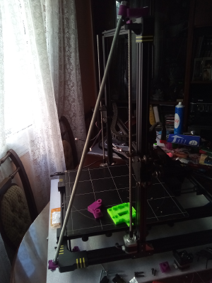 Anycubic Chiron Z Axis Back Reinforcement | 3d print model