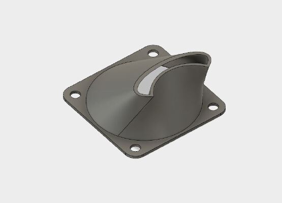 Sparkcube XL Big Booster Fan Duct for 40mm Fan | 3d print model