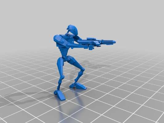 Star wars: Legion BX-series droid commando | 3d print model