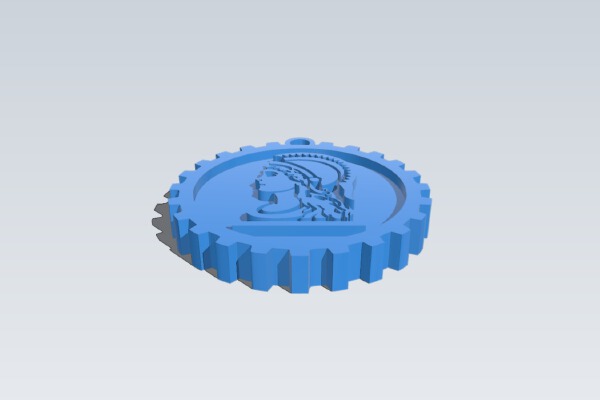 Civil Engineering keychain | 3d print model