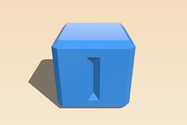 Fate Dice (aka Fudge Dice) | 3d print model