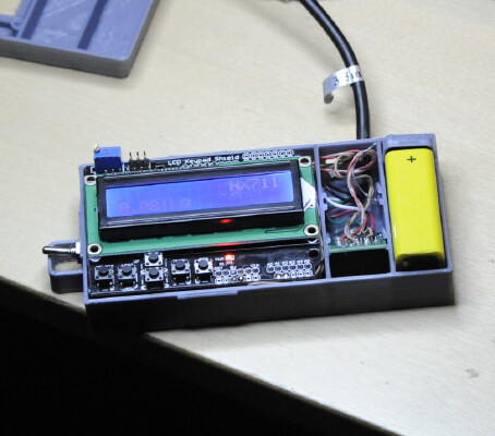 Weight display based on Arduino Uno and LCD shield | 3d print model