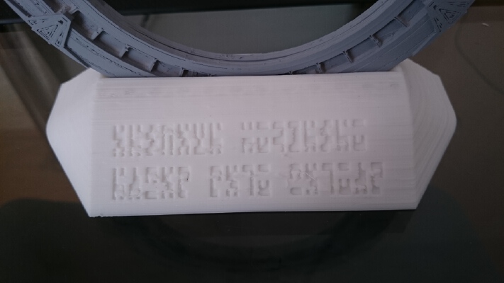 Stargate and Stand | 3d print model