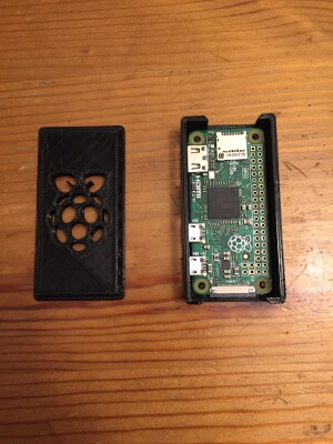 Pi Zero _ Pi Zero W case w_mount holes for CTC_Geeetech i3 | 3d print model