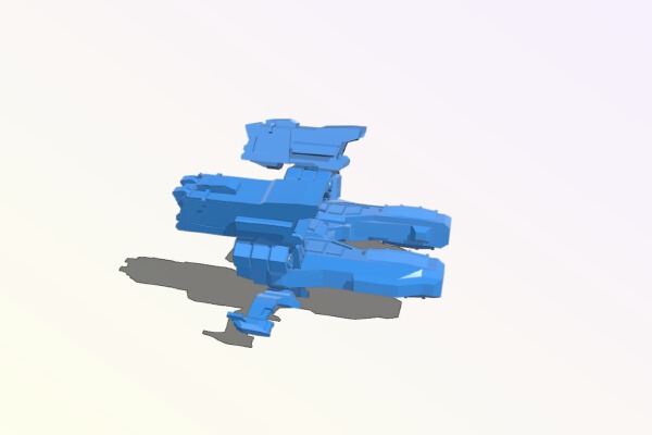Battleship USS Orca | 3d print model