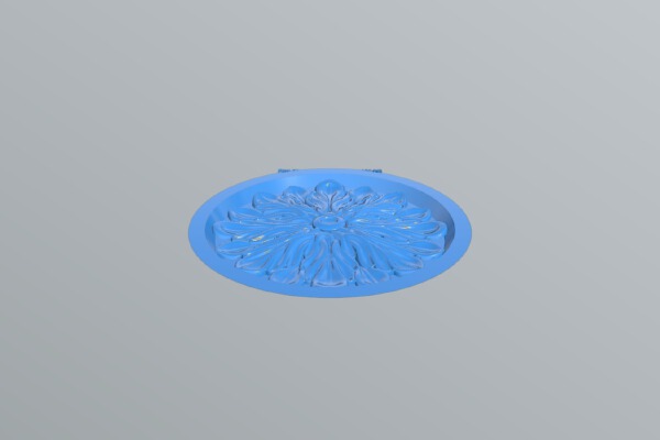 Round disk pattern | 3d print model