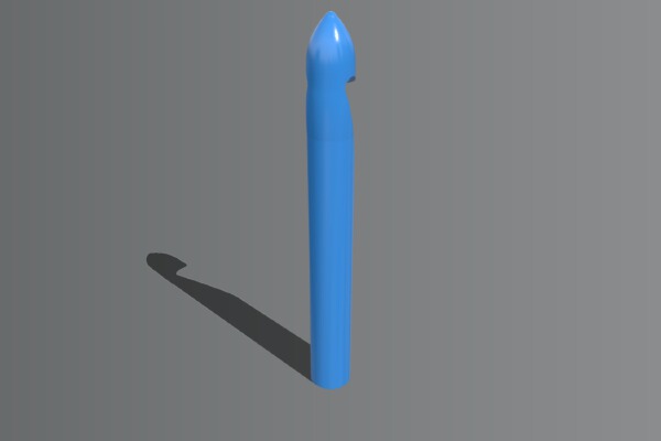 Large Crochet Hook | 3d print model