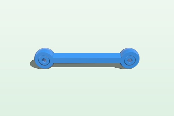 Rod end prototype for R_C vehicles and servos | 3d print model