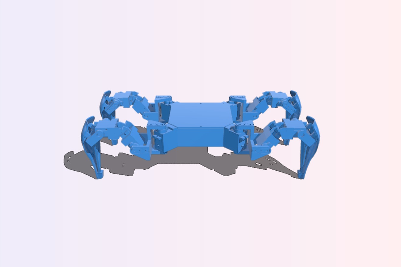 SG90 Servo Quadruped frame mode B