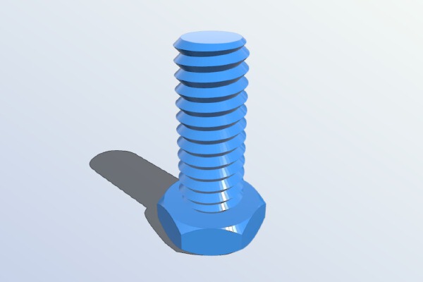 Bolt, 10 outer | 3d print model