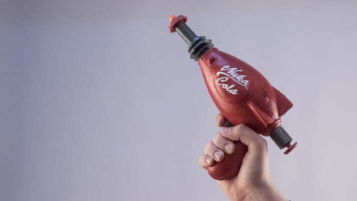 Thirst Zapper - shoots NERF darts | 3d print model