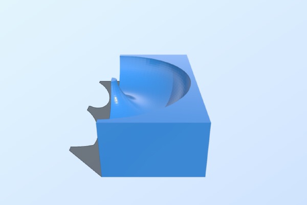 Duplo Marble Maze U-Turn | 3d print model