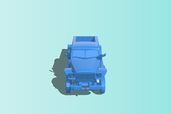 Cargo truck | 3d print model