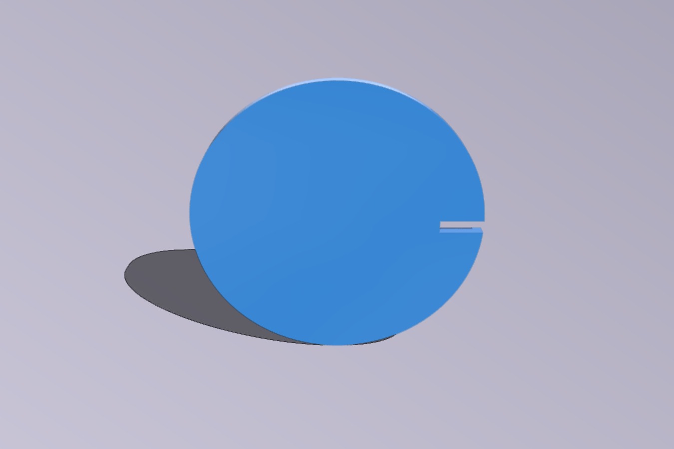 Rolling Ellipses fidget desk toy