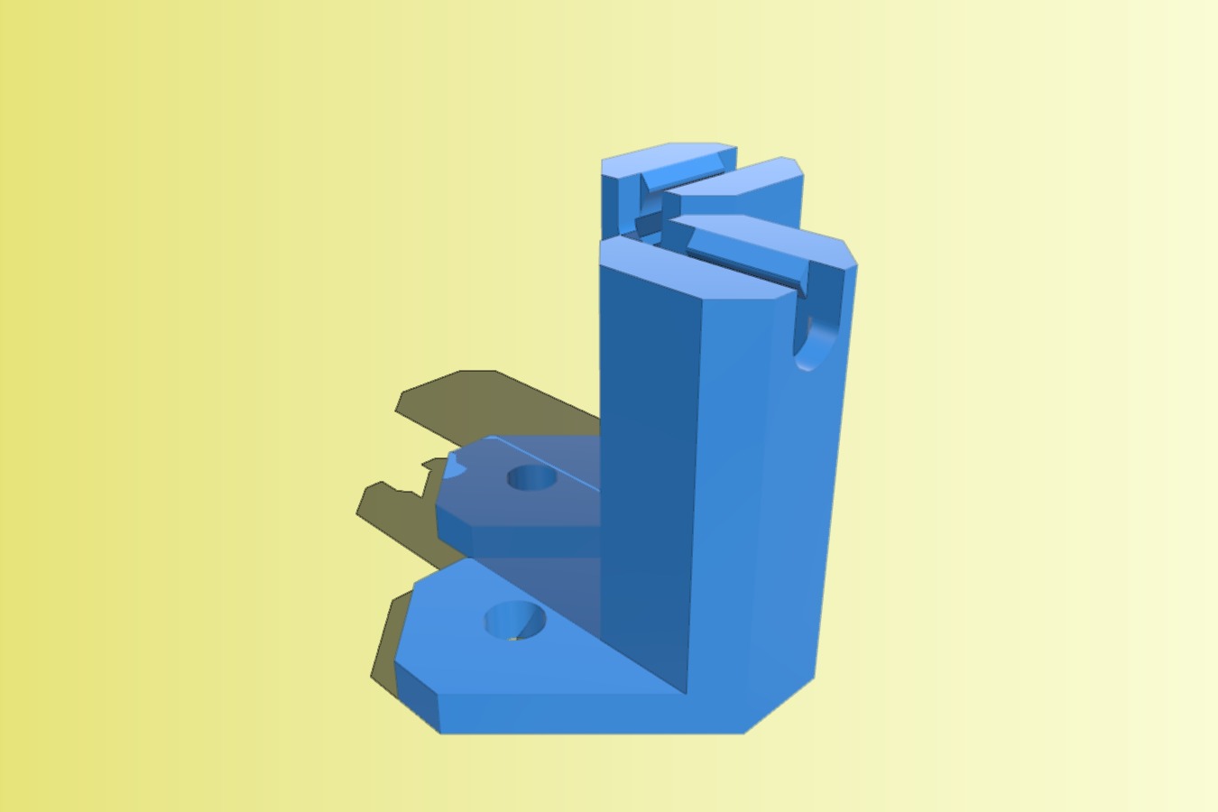 Flashforge Dreamer Filament guide bracket
