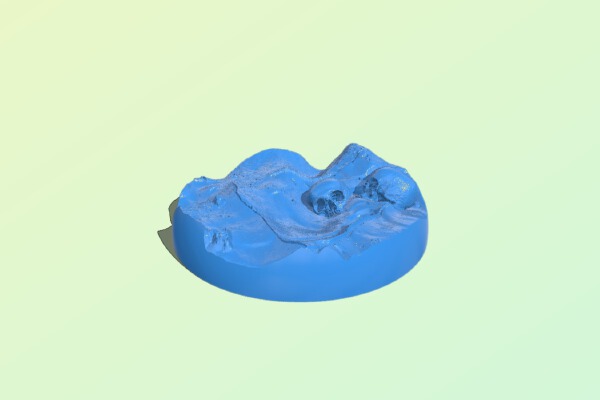 Round bases Set F - free sample ! | 3d print model