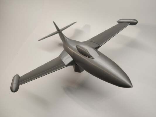 Simple F9F Panther | 3d print model