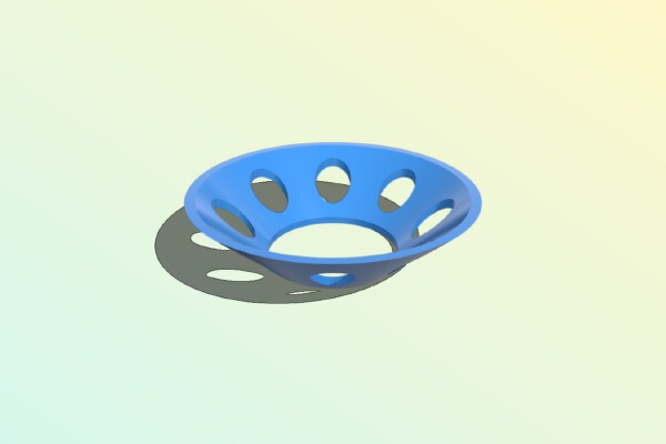 Support for a signed basketball ball | 3d print model