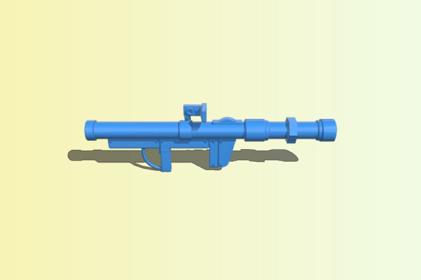 Zap's Bazooka V3 | 3d print model