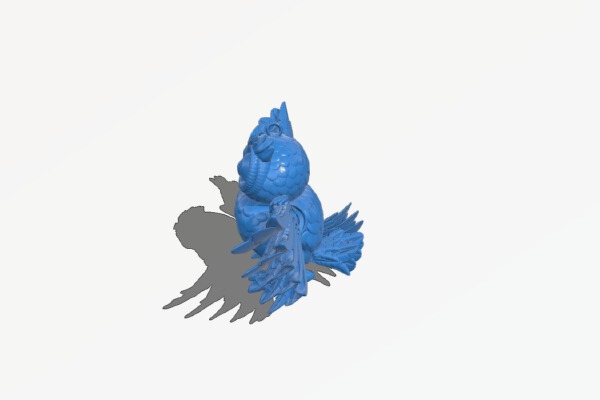 Owl keychain | 3d print model