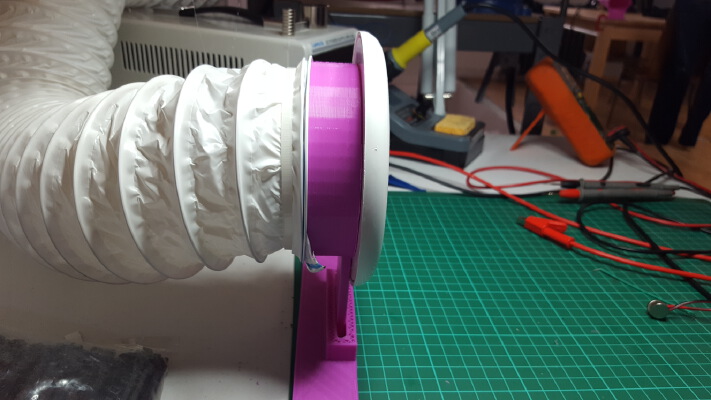 Solder Station Fume Extractor Clamp 100mm 4Inch | 3d print model