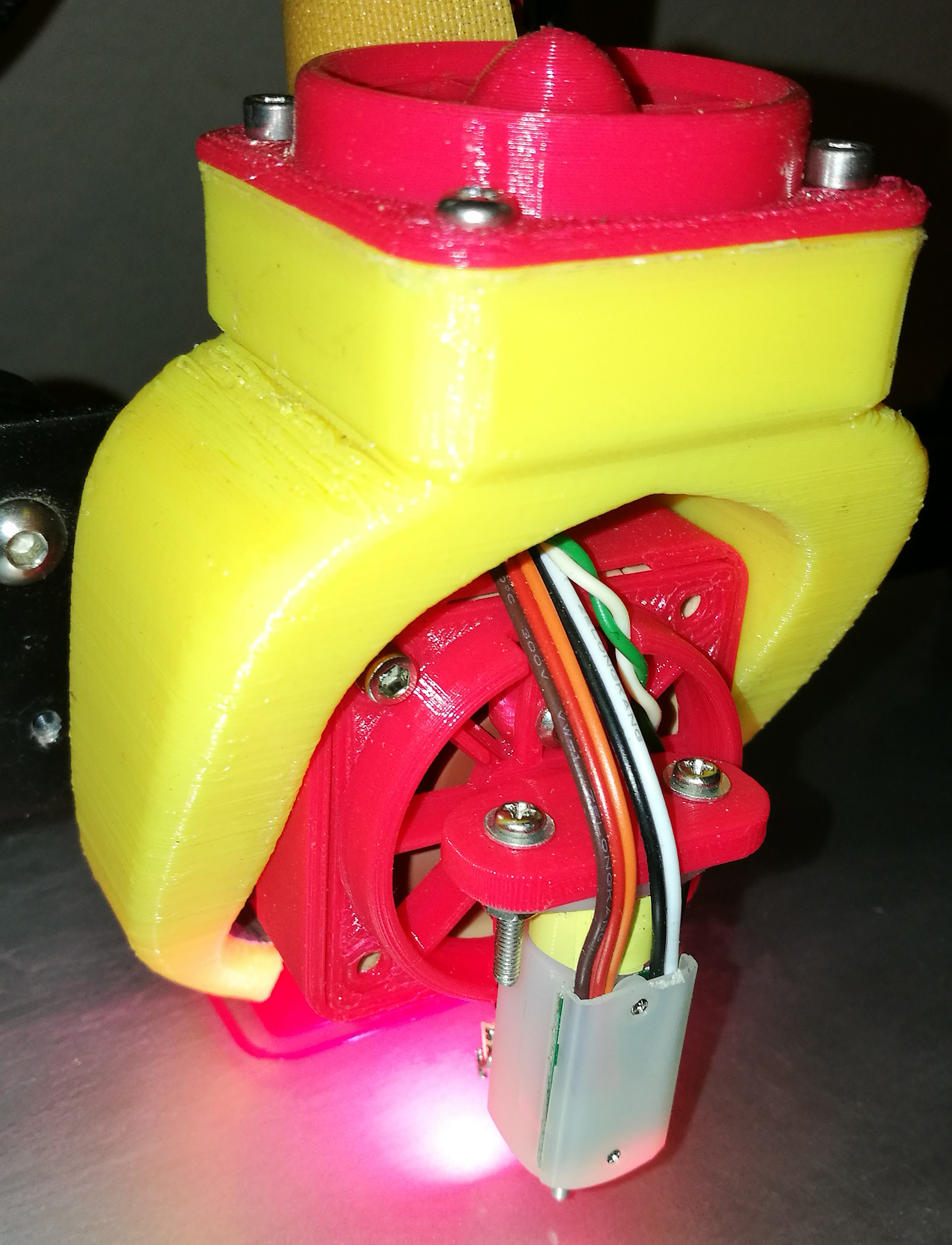BL-Touch mount on 40 mm fan-cover