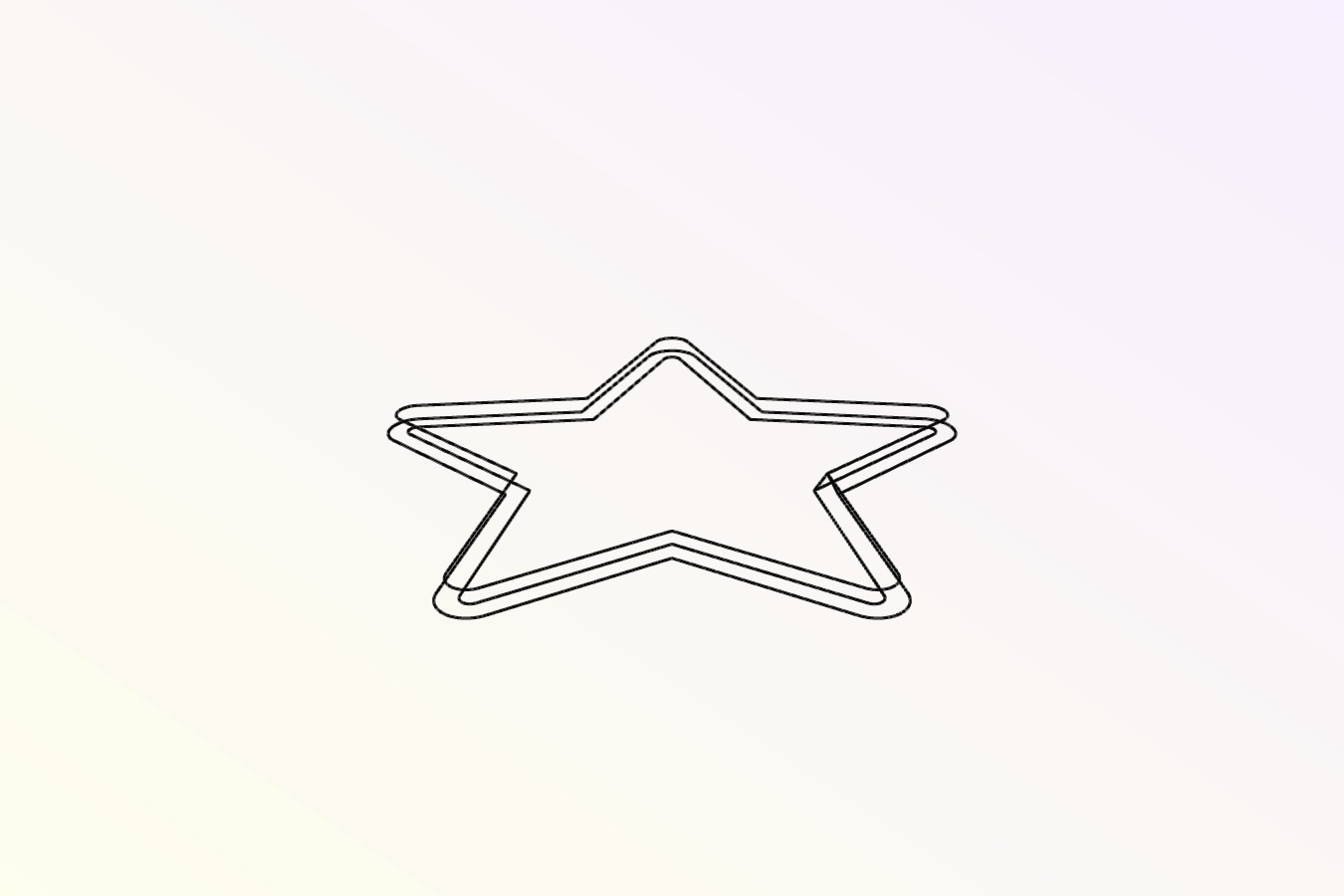 Cookie Cutter Star