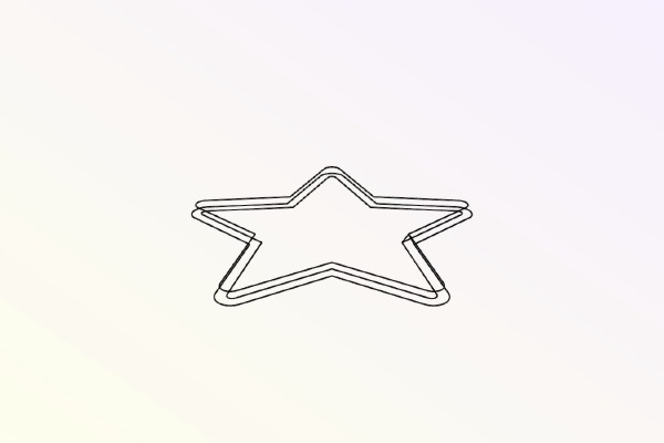 Cookie Cutter Star | 3d print model
