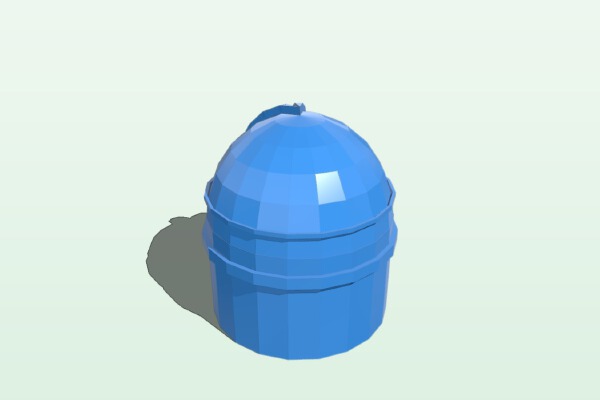 Palomar Observatory | 3d print model