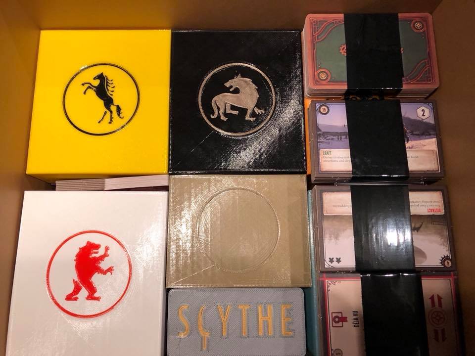 Scythe Insert - Faction Boxes (Retail box AND Legendary)